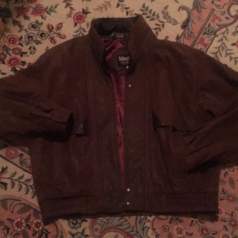 Men’s leather jacket